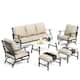 Option Set 3-Rocking Chairs with Ottoman