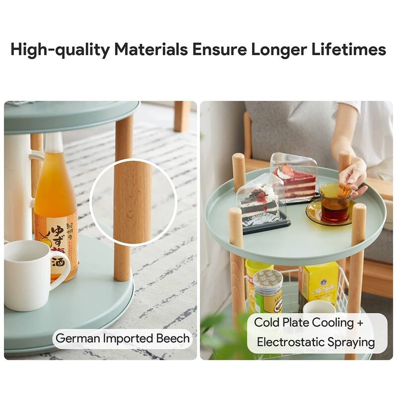 Rotating Storage Shelf, Adjustable Bookshelf, Multifunctional Rack