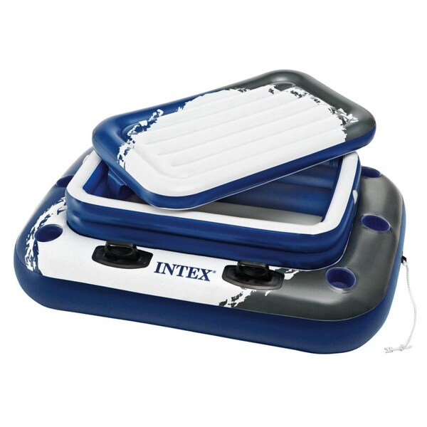 intex 2 person tube with cooler