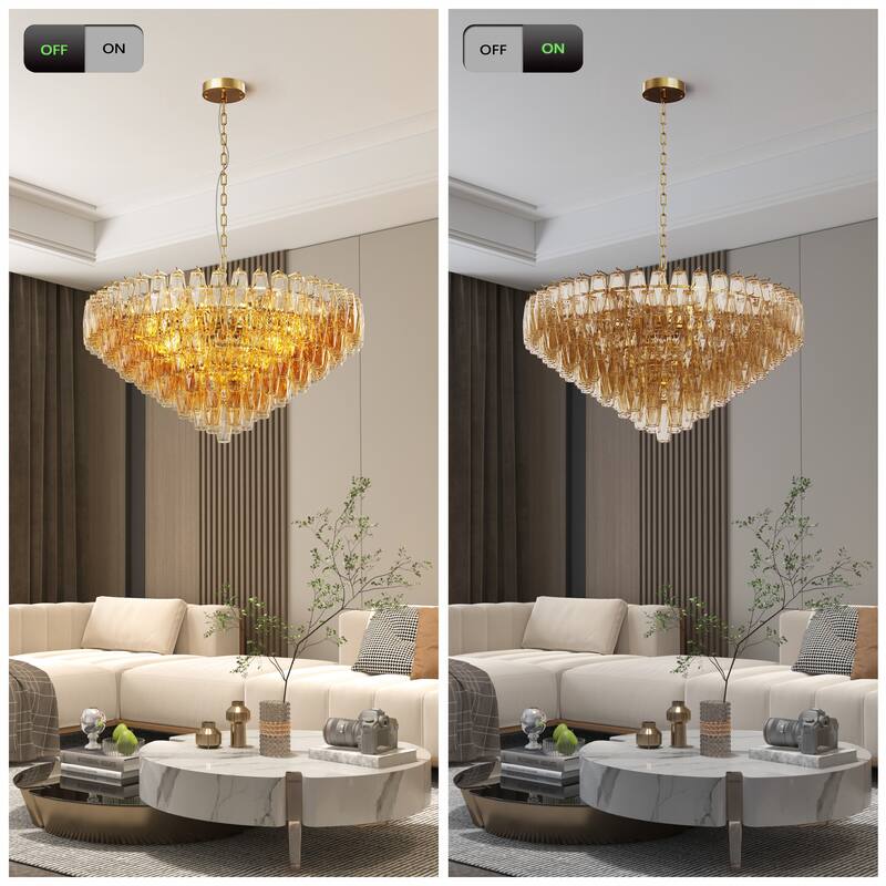 37" Extra Large Chandelier