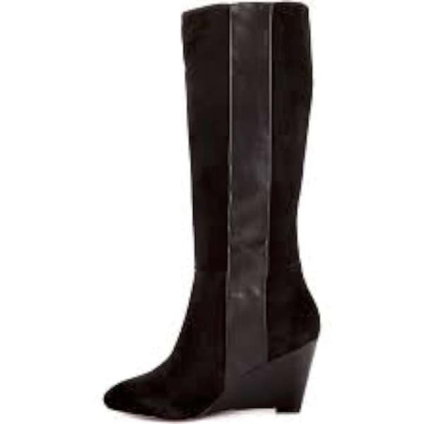 Shop Paris Hilton Womens Kaori Closed Toe Knee High Fashion Boots - 9