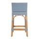 preview thumbnail 6 of 63, Serienna 24.5"H Seat Rattan Low Back Counter Stool