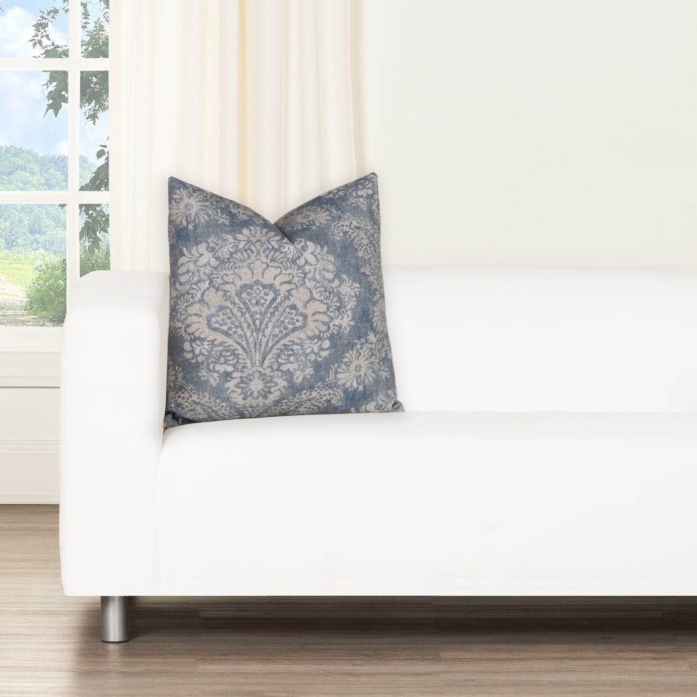 Magnolia Hamilton Denim Washed Cotton Accent Pillow