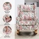 preview thumbnail 26 of 43, HOMYKA 27.56" Wide Rocking Chair for Nursery with Solid Wood Leg