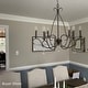 preview thumbnail 7 of 9, Farmhouse 6-Light French Country Chandelier Crystal Transitional Lights for Dining Room