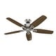 preview thumbnail 10 of 28, Hunter 52" Builder Elite Ceiling Fan w/Pull Chains - Traditional, Casual, Transitional