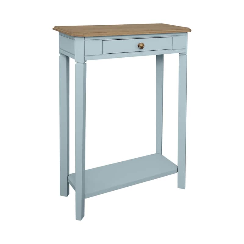 Marnie 1-drawer Solid Wood Console Accent Table with Shelf by East at Main