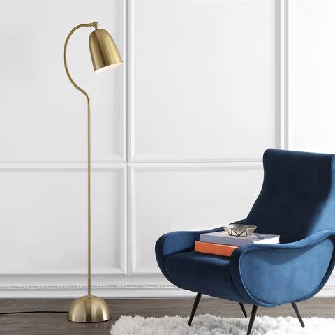 SAFAVIEH Lighting 66-inch Zeid LED Floor Lamp - 12" x 9.9" x 66.5"