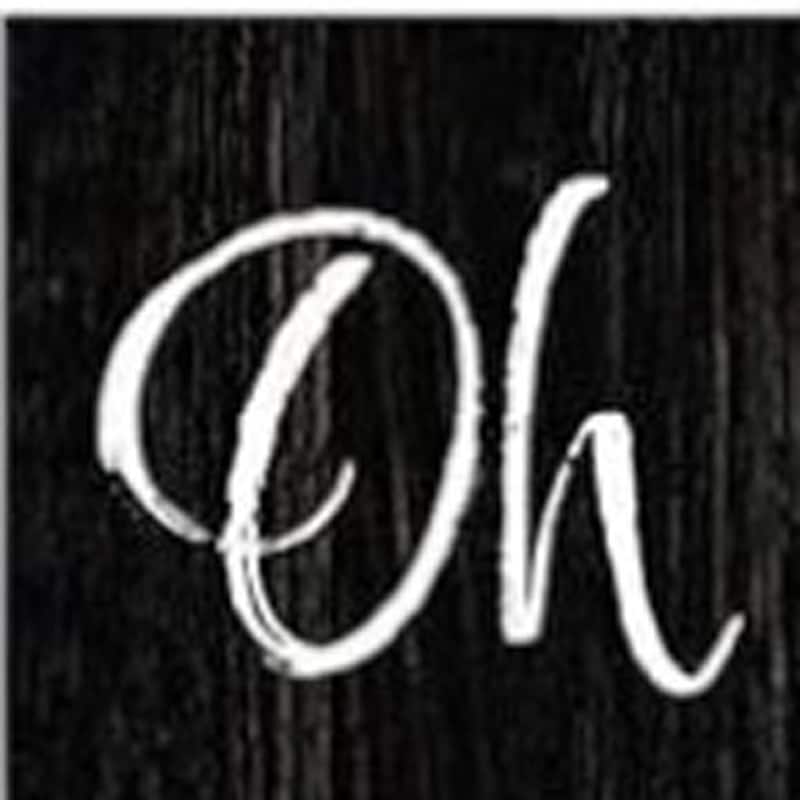 HomeRoots 72" Black And White Solid Wood Hello There Porch Sign