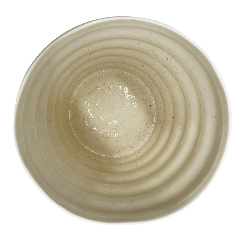 Modern Beige Ceramic Vase