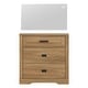 preview thumbnail 22 of 71, WAMPAT Mid Century Modern Dresser, 31.9" Tall Storage Cabinet with Drawers