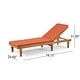 preview thumbnail 19 of 17, Nadine Outdoor Acacia Wood Chaise Lounge and Cushion Set by Christopher Knight Home