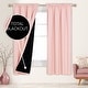 preview thumbnail 117 of 117, Deconovo 100% Full Blackout Double-Layer Rod Pocket Curtains (2 Panels)