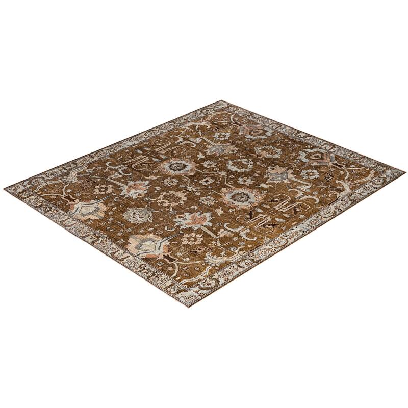Serapi One-of-a-Kind Hand-Knotted Area Rug - Brown - 8' 2" x 9' 9"