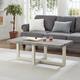 Option Faux Concrete and White