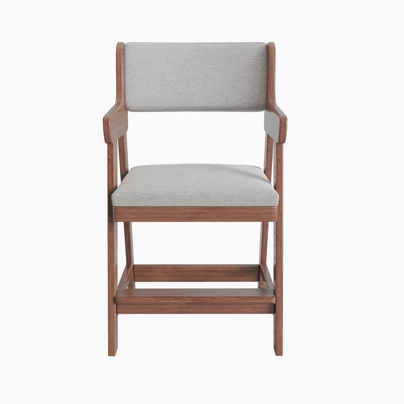 Kid's Chair, Lift Adjustable Backrest Chair, Children's Sitting Posture Correction Solid Wood Writing Study Chair