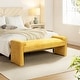 preview thumbnail 24 of 37, Roland Modern 58.5''W Upholstered Bedroom Bench by HULALA HOME
