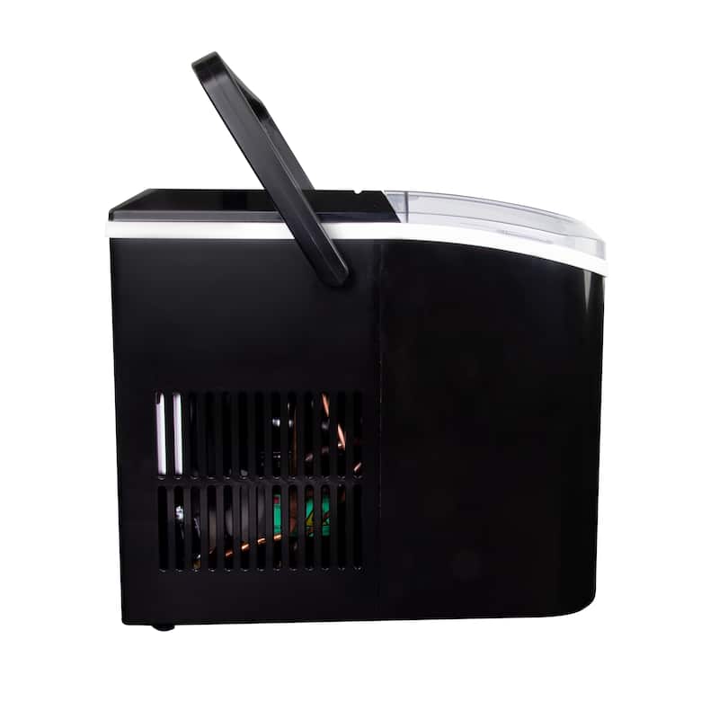 26-Pound Automatic Self-Cleaning Portable Countertop Ice Maker Machine With Handle