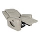 preview thumbnail 15 of 34, Furniture of America Arthon Fabric Power Recliner with LED Light and USB Port