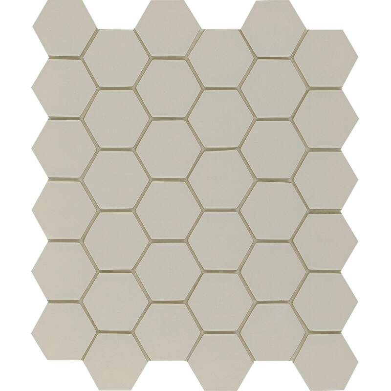 Emser Tile Concept - 10-5/8" Geometric Mosaic Wall Tile - Semi-Gloss