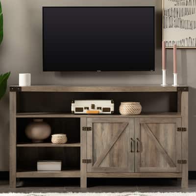 Middlebrook Firebranch 58-inch Barn Door TV Console