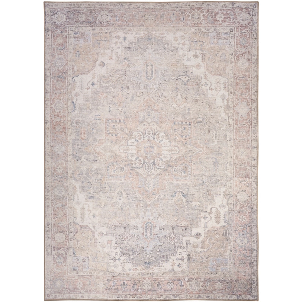 Nourison Vintage Washables Indoor only Persian Area Rug