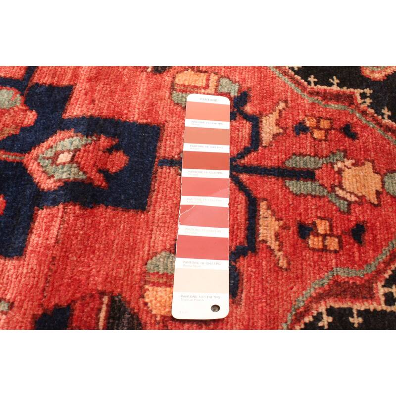 ECARPETGALLERY Hand-knotted Anatolian Vintage Red Wool Rug - 4'0 x 6'4