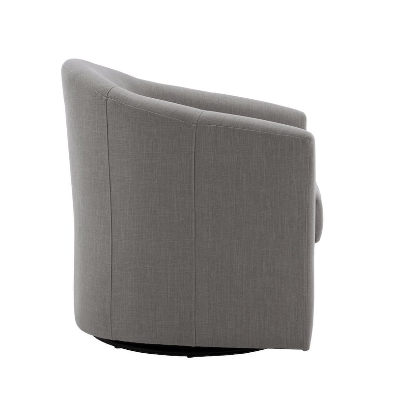 Anna 30"W Swivel Barrel Accent Chair Set of 2