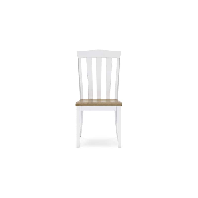 Signature Design by Ashley Ashbryn White/Natural Dining Table and 2 Chairs and Bench