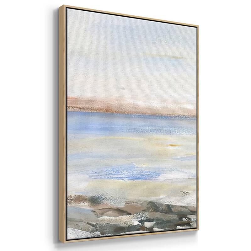 Shoreline Study II - Multi Piece Framed Canvas