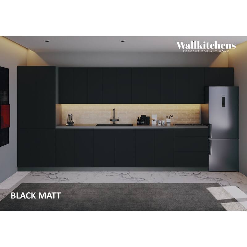 TEP2496-BLK Tall End Panel - 24x96