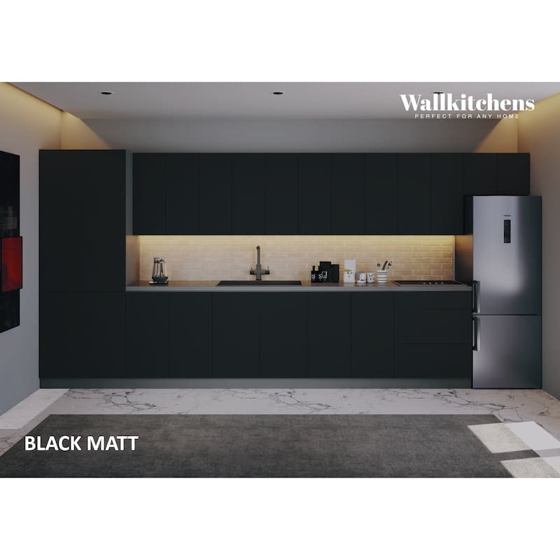 WEP1236-BLK Wall End Panel - 12x36