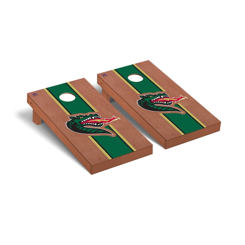 University of Alabama at Birmingham Blazers Rosewood Cornhole Board Set
