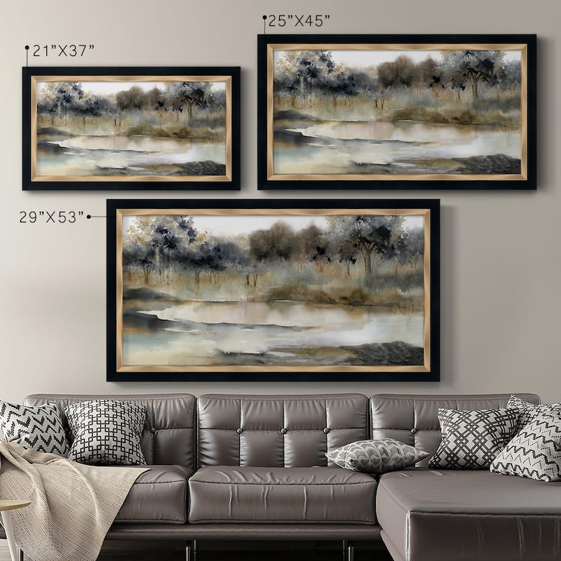 Serene River Premium Framed Canvas- Ready to Hang