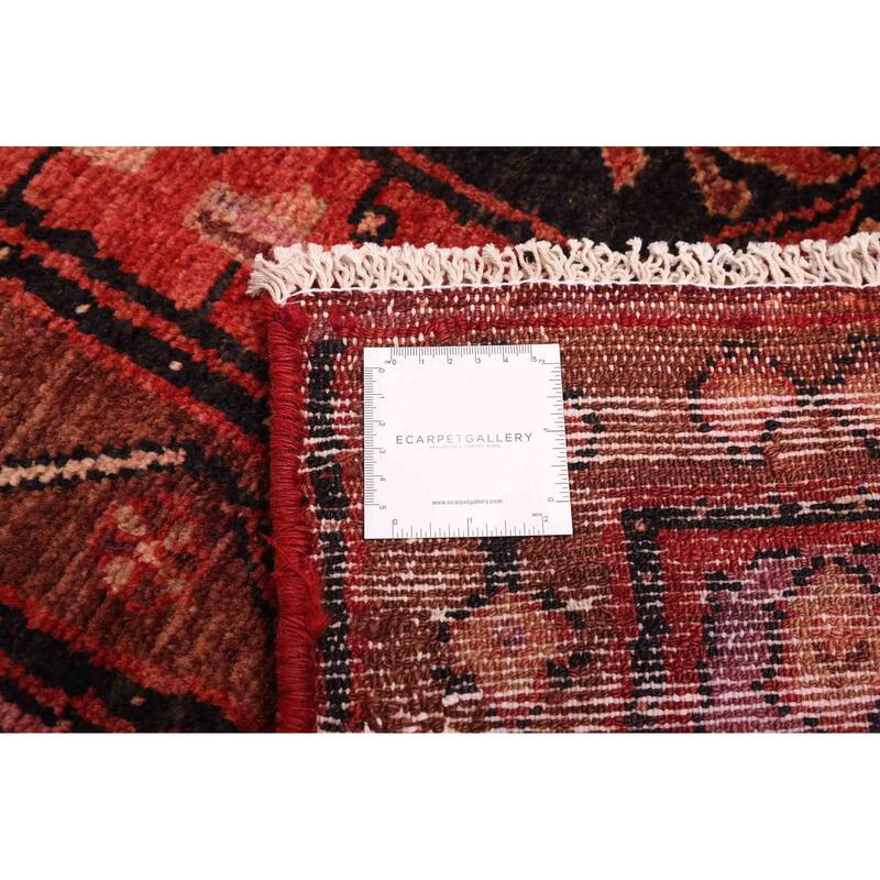 ECARPETGALLERY Hand-knotted Andelz Red Wool Rug - 5'1 x 8'6