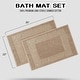 preview thumbnail 68 of 105, Superior Plush & Absorbent 900 GSM Cotton Bath Mat - (Set of 2)