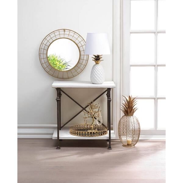 Accent Plus Silver Circles Mirrored Tray 12x12x2.5 Accent Plus Silver Circles Mirrored Tray 12x12x2.5