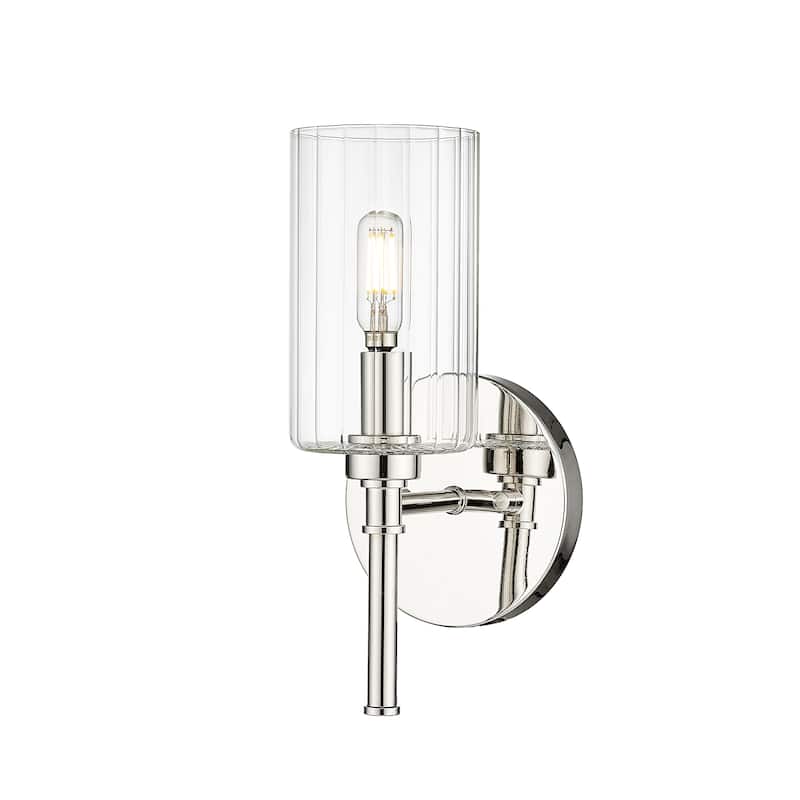Chastine 1-Light Wall Sconce - Polished Nickel