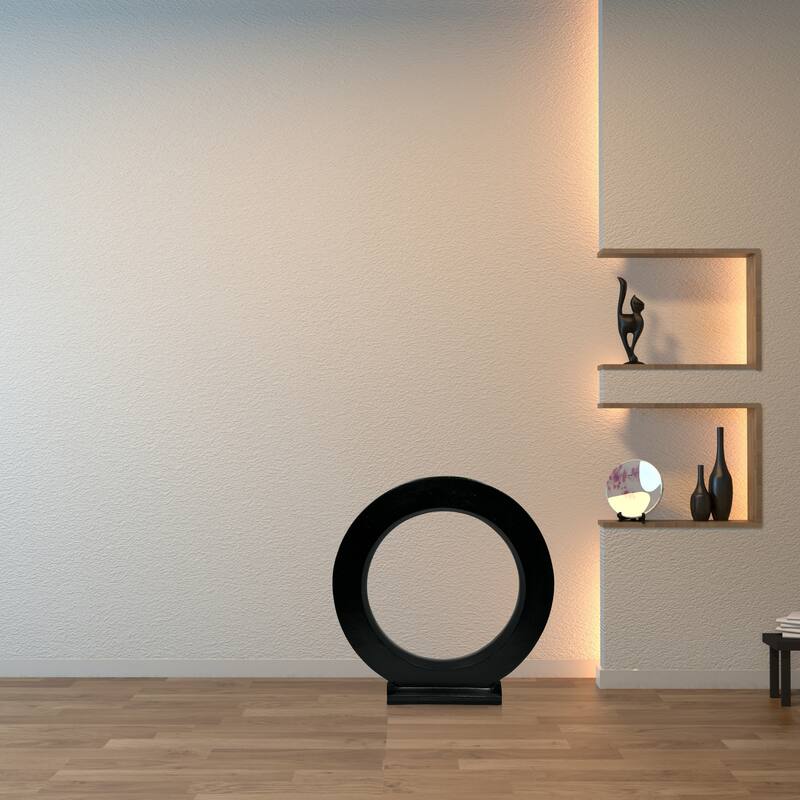Decorative Handmade Aluminum Modern Round Sculpture