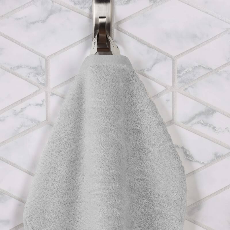 Superior Sierra Rayon From Bamboo Cotton Blend Face Towel Washcloth Set of 12