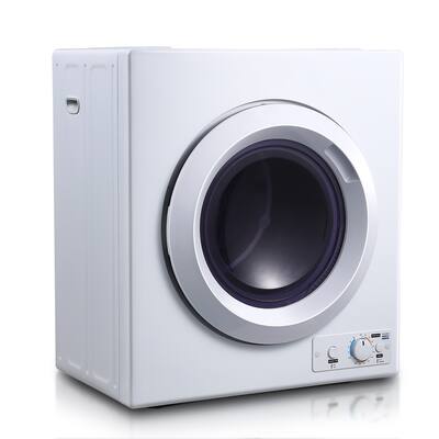 1400W Compact Laundry Dryer Machine 8.8 lbs Front Load Tumble Dryer - 8.8 Lbs