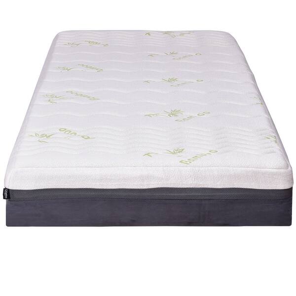 Shop Costway California King Size 10 Memory Foam Bamboo Fiber