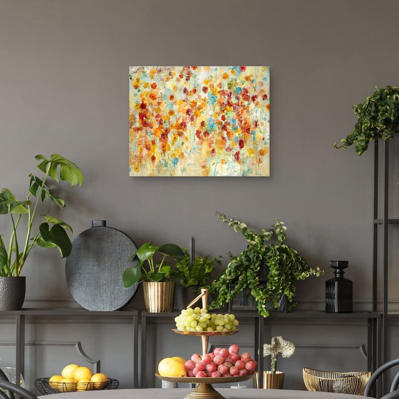 Tuileries by Jill Martin Canvas Art Print