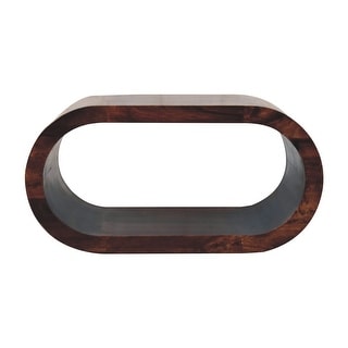 Artisan Furniture Solid Wood Amaya California Walnut Coffee Table, Brown