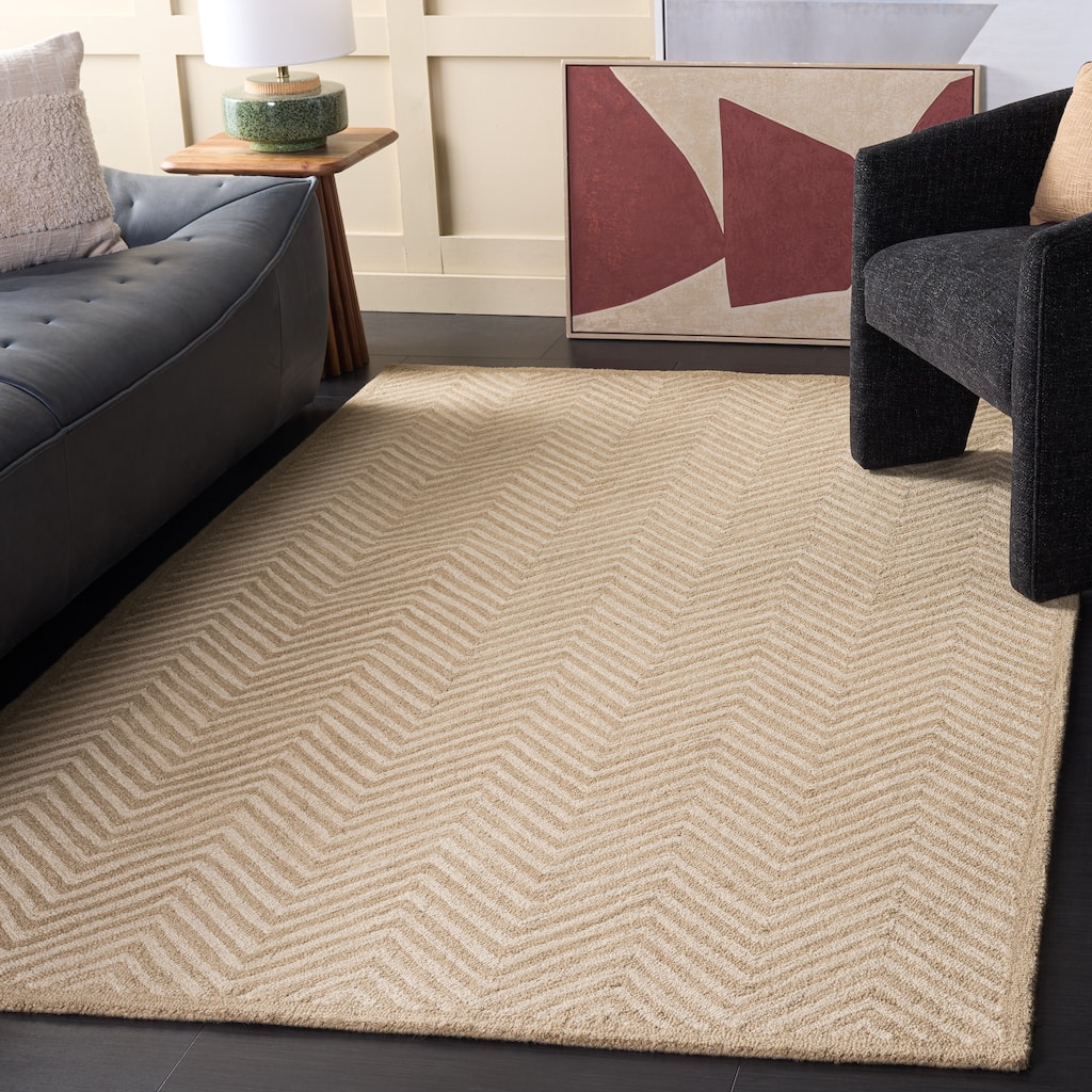 SAFAVIEH Hand-Tufted Abstract Rowan Wool Rug