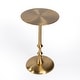 preview thumbnail 1 of 4, Butler Givanna Metal Accent Table Gold - Aluminum