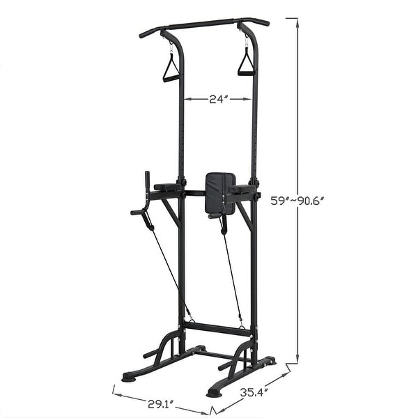 Home pull up tower outlet