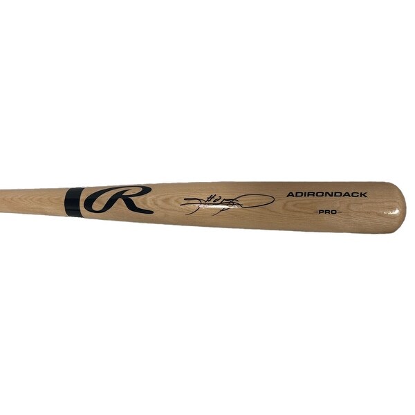 Sammy Sosa Signed Rawlings Full Size Baseball Bat - Blonde - Bed