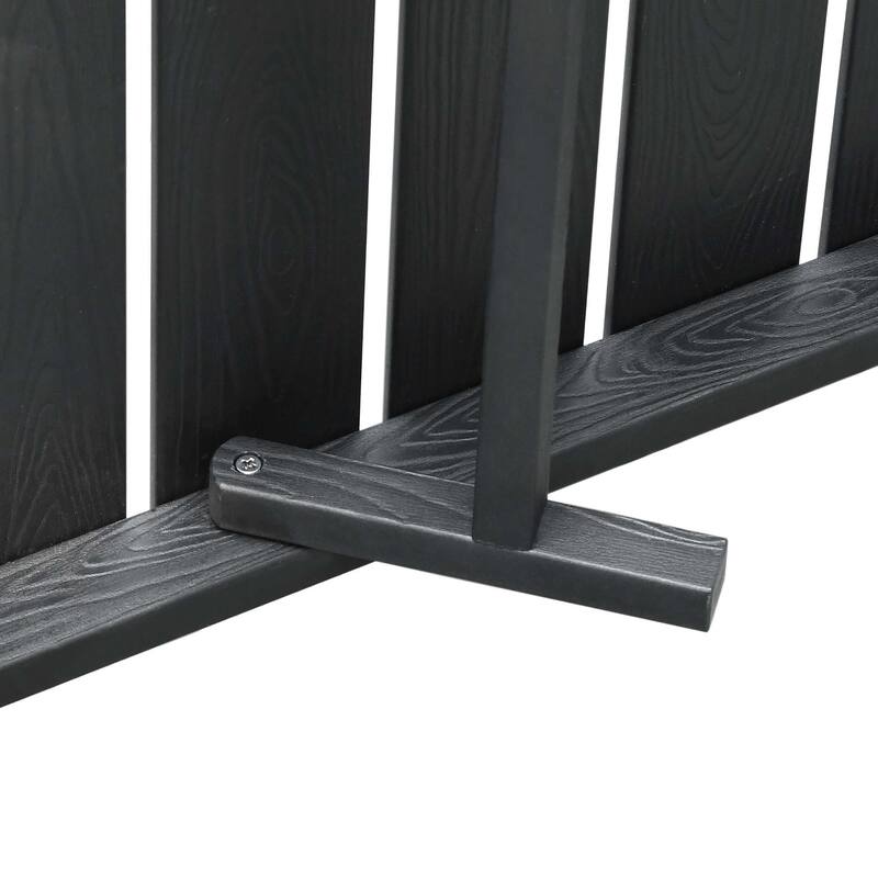 Moasis 2-Tier Outdoor Raised Garden Bed Planter Box Wood Mobile Elevated Stand With Lockable Wheel and Legs