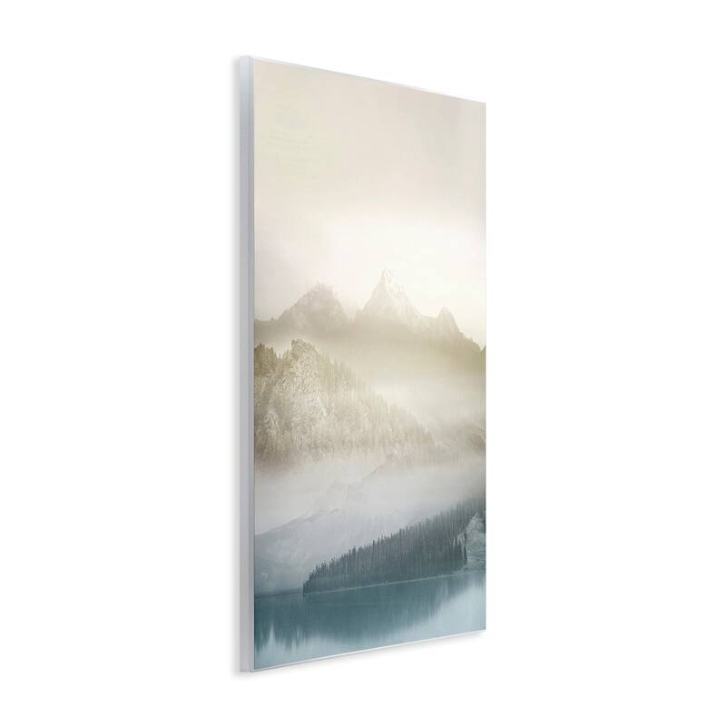 Stupell Vanilla Mountain Peaks View Wall Plaque Art Design By Gemma Bardot